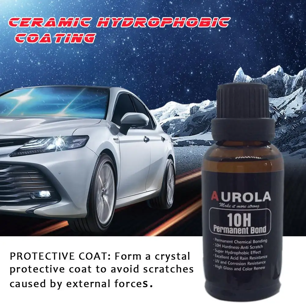 

50 Ml Car Headlight Polish Vehicle Car Glass Renovation Non-Scratch Refurbishmen Repair Hydrophobic Coat Scratch Repair Kit