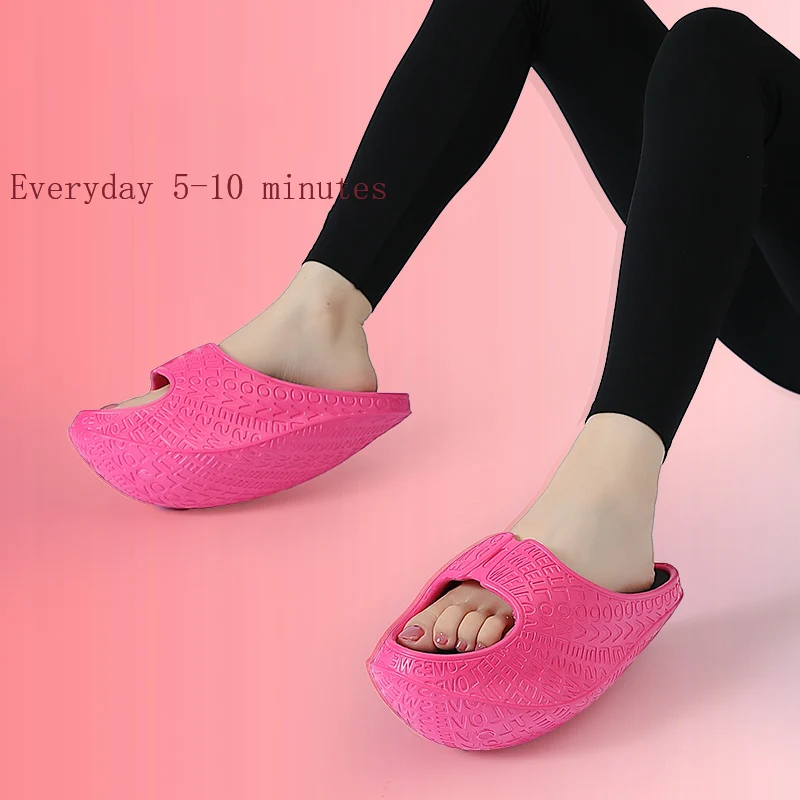 

Тапки женские сетчатые для похудения, упражнения для похудения, массаж, массажная обувь на толстой подошве