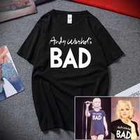 worn by debbie harry of blondie andy warhols bad new t shirt top cotton short sleeve t shirt unisex
