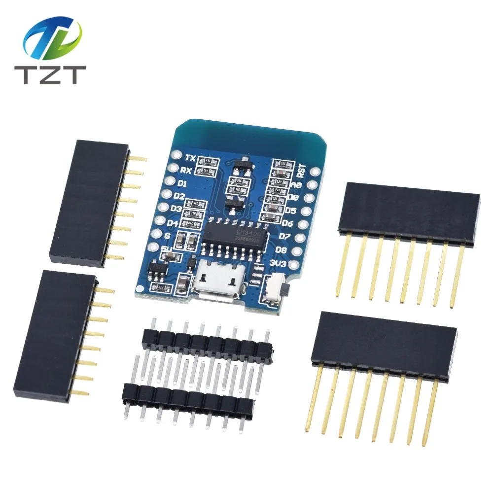 ESP8266 ESP-12 ESP-12F CH340G CH340 V2 USB для WeMos D1 Mini wifi макетная плата D1 Mini NodeMCU Lua IOT плата 3,3 В с контактами