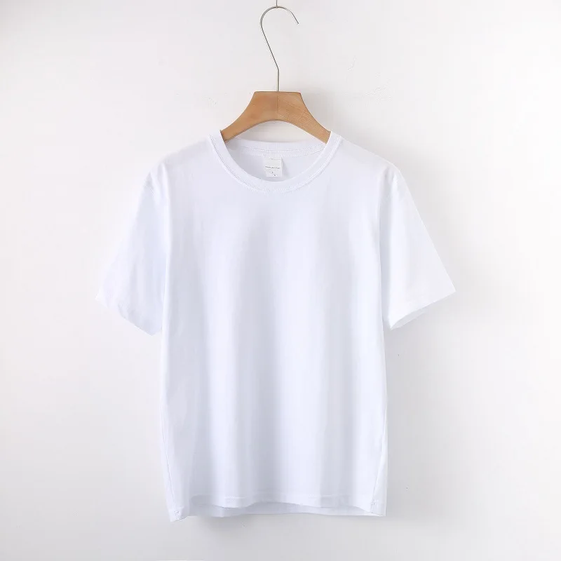

Shirt Women Rainbow Striped Tops Harajuku T-shirt 2021 Summer Short one