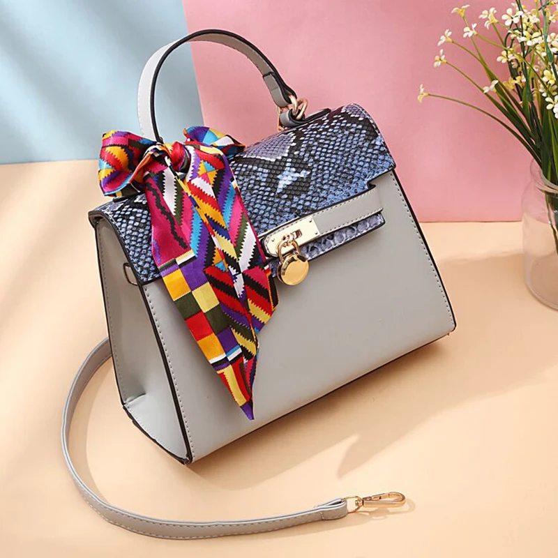 Fashion Leather Single Shoulder Bag Women Handbags Purse Crossbody Strap