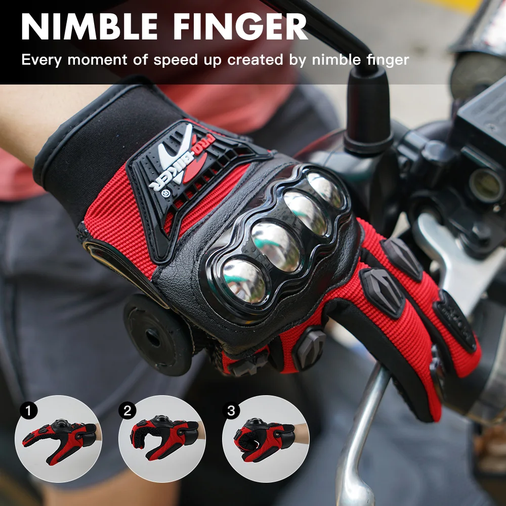 Перчатки для мотоциклистов из искусственной кожи Guantes Luvas Moto жесткие перчатки