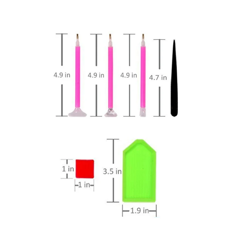 5D алмазная живопись аксессуары вышивка крестом ручка набор инструментов