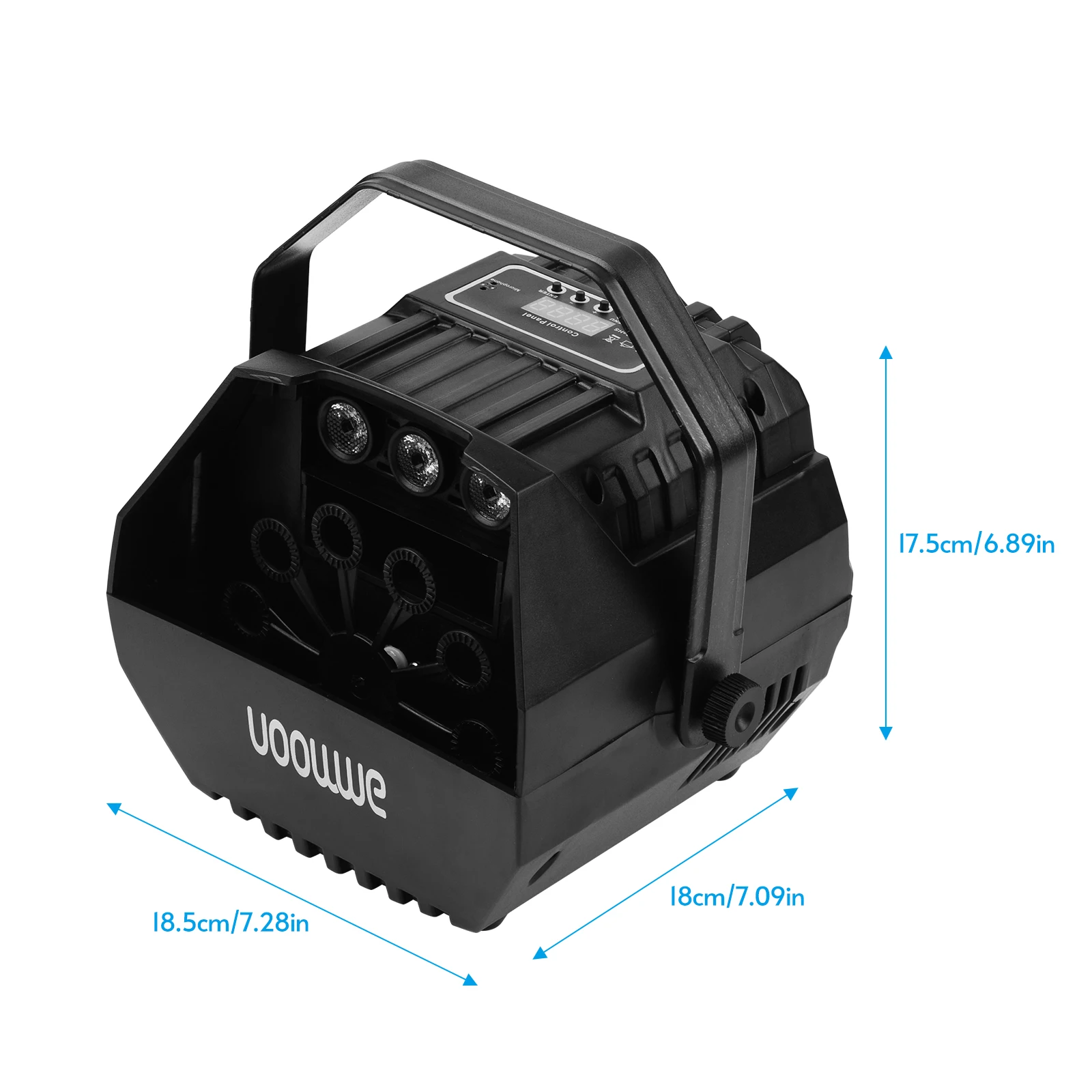 Ammoon светодиодный мыльных пузырей проектор звуковая активация с U-shape форме