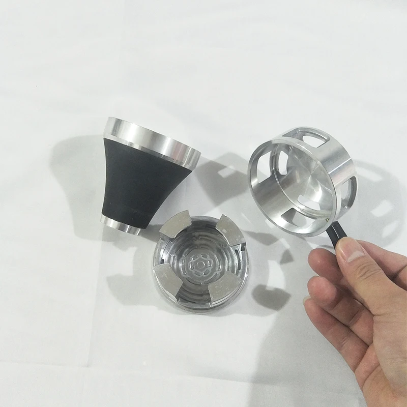 

2020 New Acrylic Hookah Kit, Hookah with LED light Windproof Aluminum Tobacco Pot Carbon Separator, Bar KTV Smoking Accessories