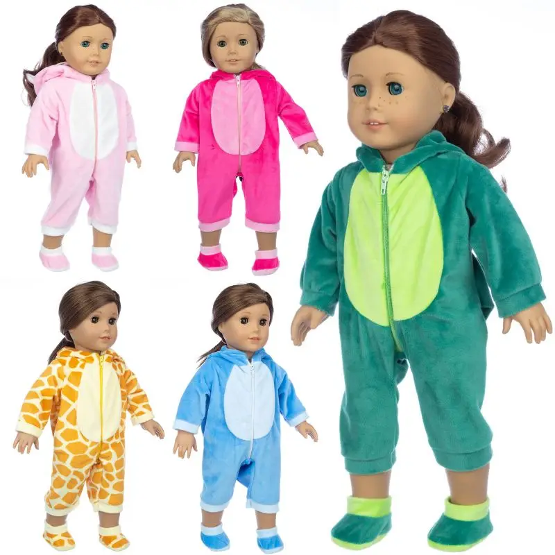 

New Jumpsuits For 18 Inch American Girl Doll 45cm Our Generation Doll, Girl Doll Clothes And Accessories