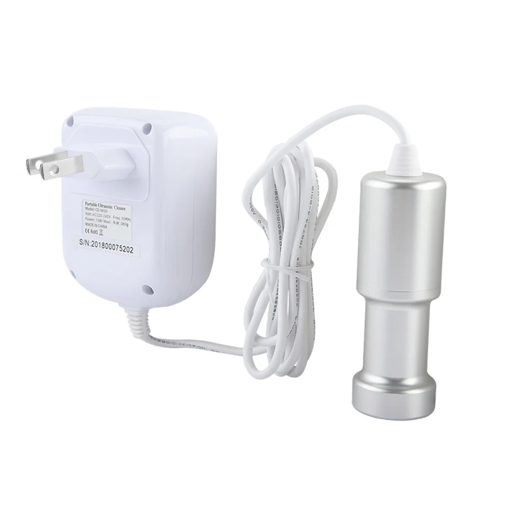 Портативная ультразвуковая машина для очистки глаз очков овощей ювелирных