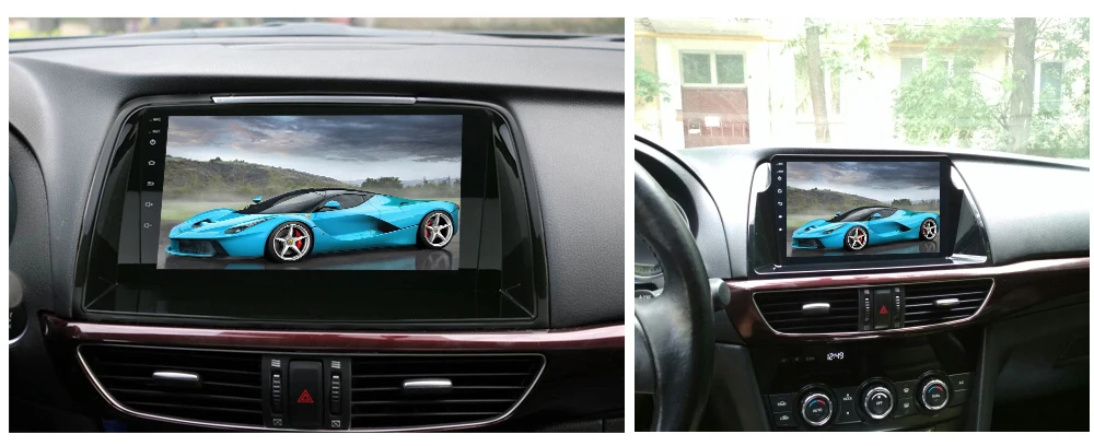 SINOSMART Android 8,1 поддержка Bose аудио родная камера DSP Автомобильный навигатор gps плеер для Mazda 6 Atenza 2012- ips/QLED экран