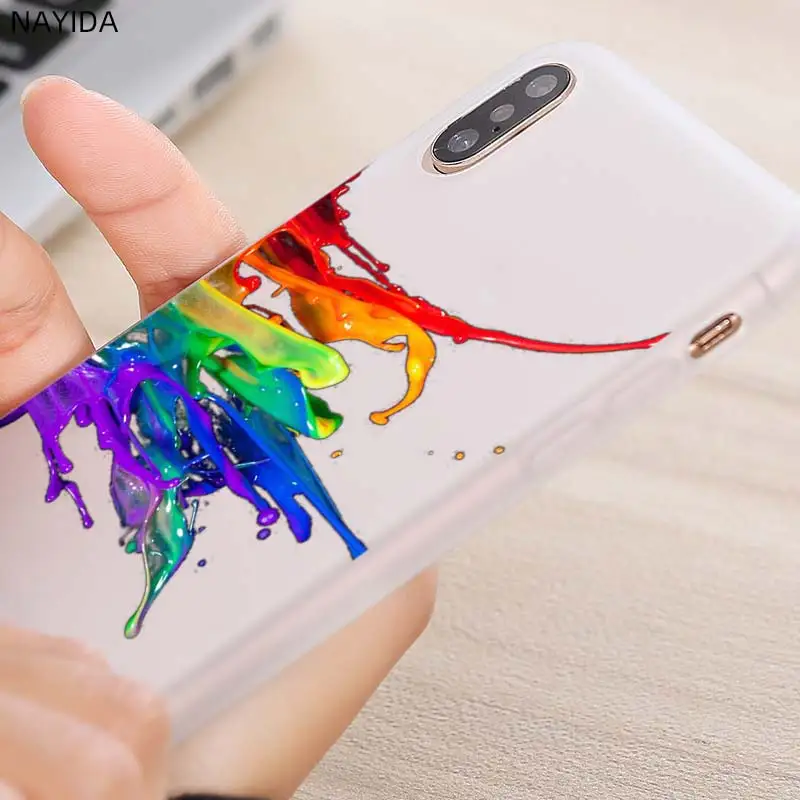 Мягкий чехол для Xiaomi 10 8 A2 A3 Cc9 Lite Mi 9se A1 6X 5X Note Pro накладка ЛГБТ с сердечками надписью
