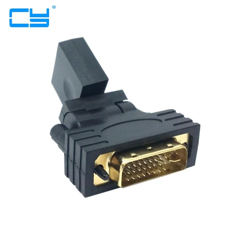 

Видеокарта DVI24 + 5 "Папа-HDMI-совместимая с гнездом с поворотом на 360 градусов