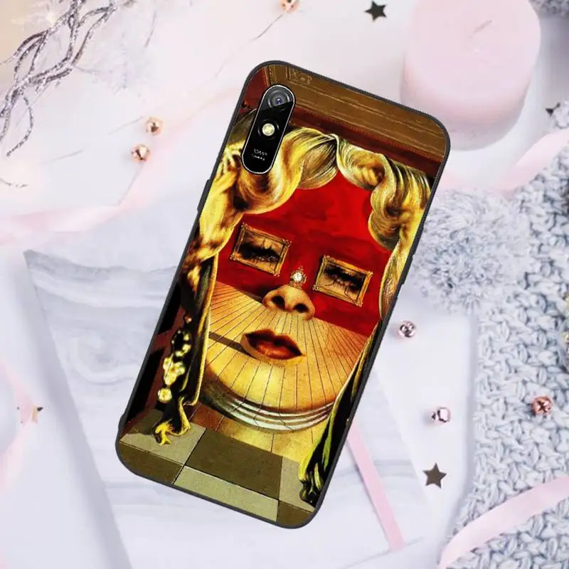 

Salvador Dali Art painting Phone Cases For Xiaomi Mi Redmi Note 7 8 9 pro 8T 9T 9S 9A 10 Lite pro