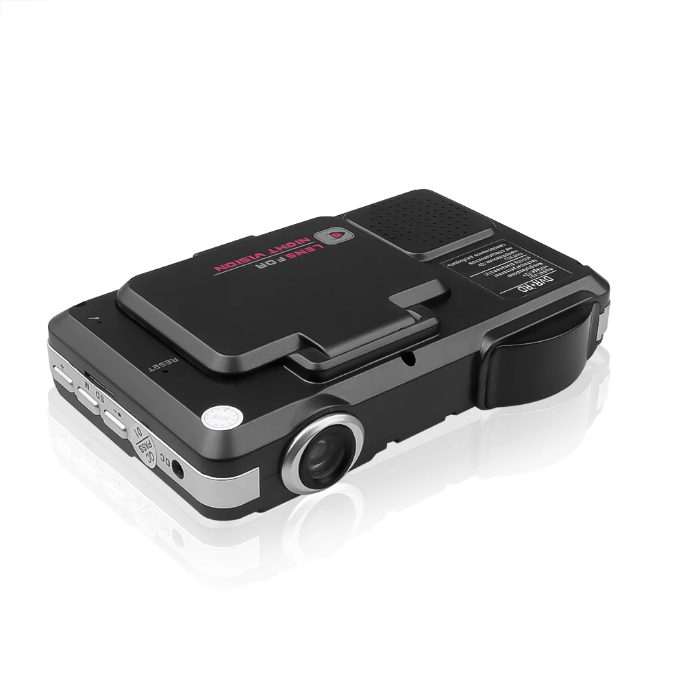 2 в 1 Автомобильный видеорегистратор с радаром 12 языков | Автомобили и мотоциклы