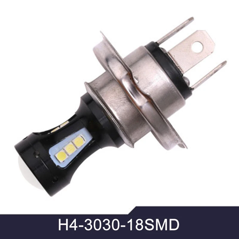 1 шт. Автомобильный светодиодный противотуманный фонарь лампы H4-3030-18Smd мотоцикл