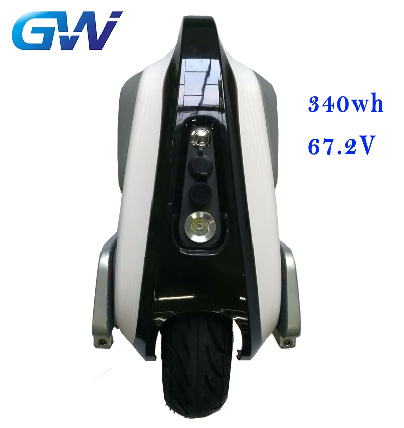 84V 340wh Gotway Luffy Mten3 84V Электрический мини-Моноцикл 10 дюймов Вес 10 кг максимальная скорость 40 км/ч, срок службы 40-50 км, светодиодный светильник, допускается регистрация самолета - Цвет: 84V 340wh