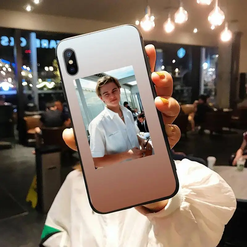 

Leonardo Dicaprio young cool Phone Case for iPhone 11 12 pro XS MAX 8 7 6 6S Plus X 5S SE 2020 XR