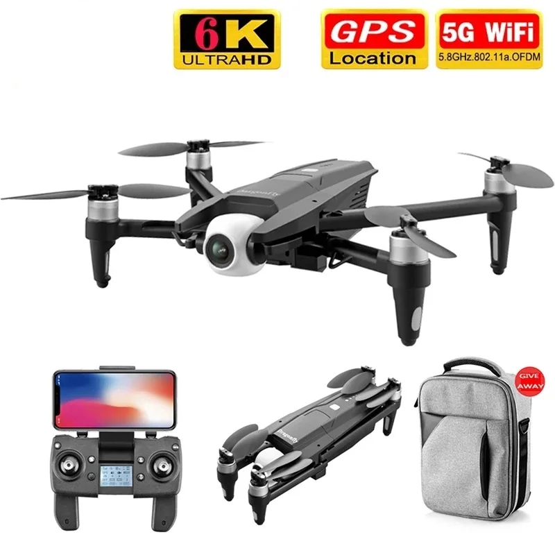S137 Дрон 6K Gps Profissional 2000 м с 5G Wifi двойной Камера 3 осевому гидростабилизатору 50X зум 170