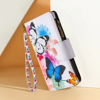 zipper wallet leather case for huawei y7p y6p y5p y9 y7 y6 y5 prime 2019 card slot flip stand cover mobile phone bag fundas