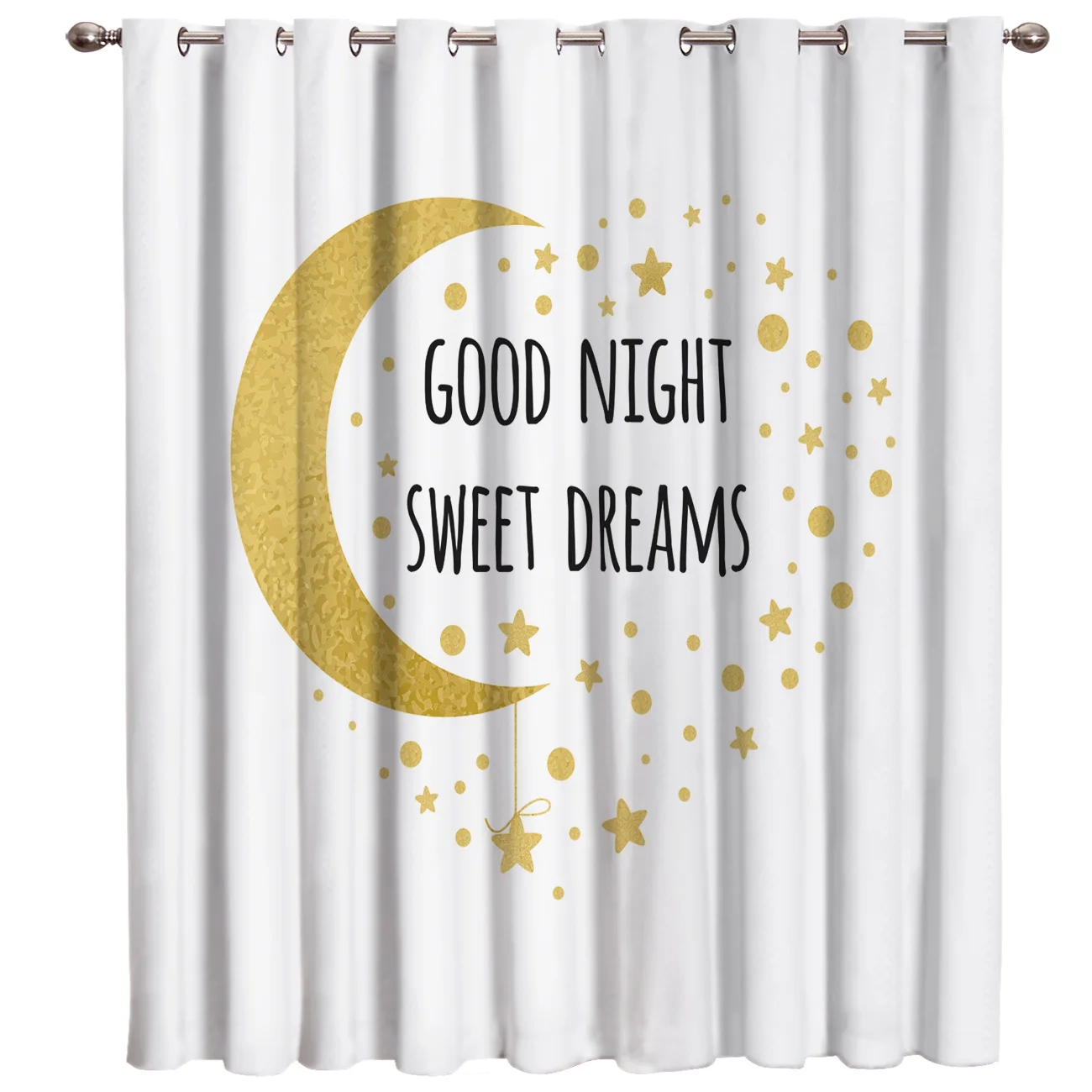 Сон Луна комната шторы большие окна гостиная кухня спальня ткань Декор лечение