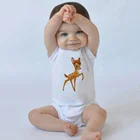 Женский Детский комбинезон, боди для маленьких мальчиков, летняя мультяшная графическая одежда в стиле Харадзюку, милая детская одежда