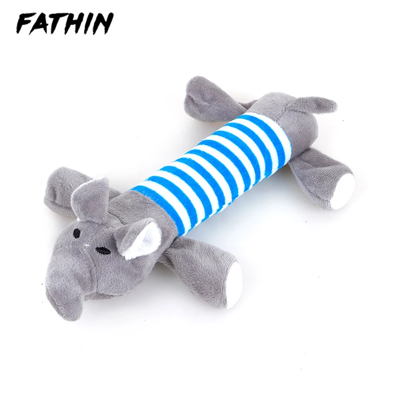 Модные мягкие животные игрушки для собак пищащие звуки плюшевые домашних