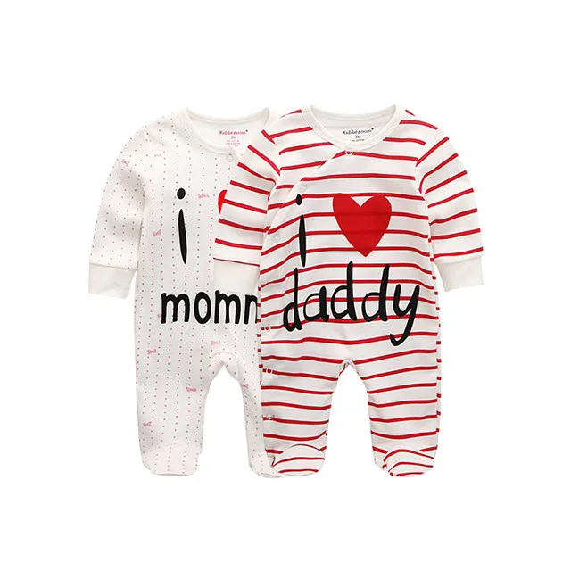 Новая детская одежда унисекс, комбинезон для новорожденных девочек, милая Одежда для девочек, одежда для маленьких мальчиков, мягкие хлопковые комбинезоны для детей 0-12 лет - Цвет: RFL2101