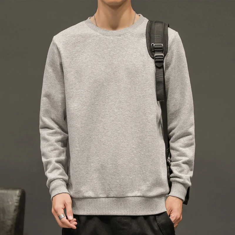 

Fall 2020 loose leisure han edition long-sleeved round collar