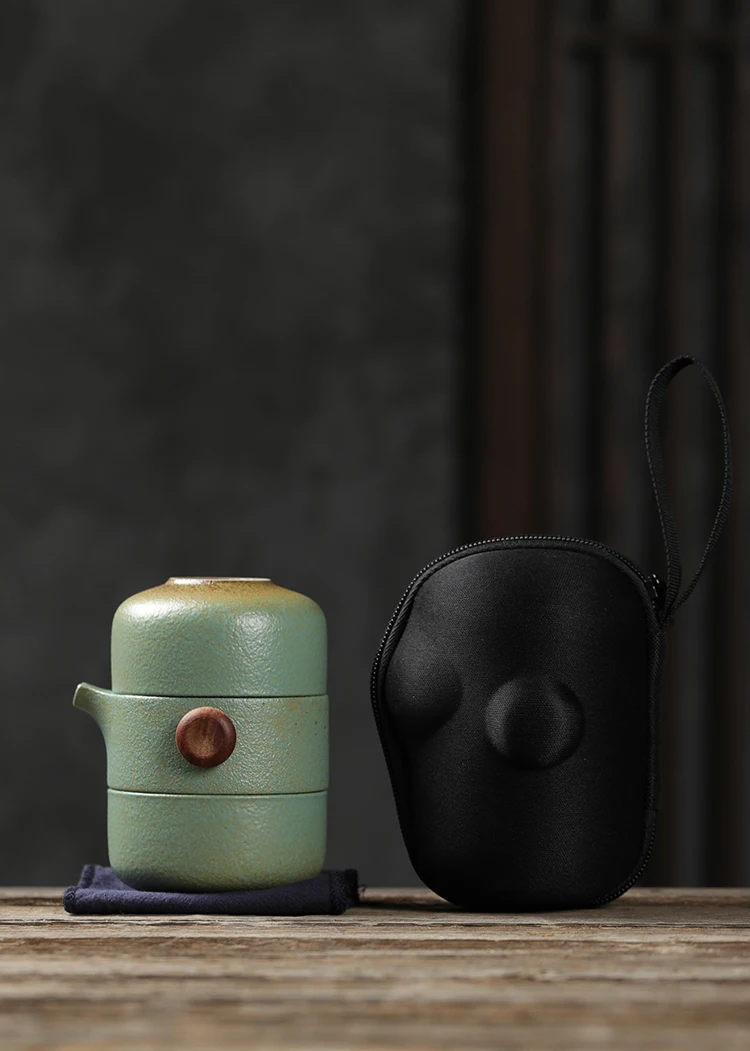 TANGPIN керамический чайник gaiwan, чайная чашка, фарфоровый чайный сервиз gaiwan, портативный чайный набор для путешествия, посуда для напитков