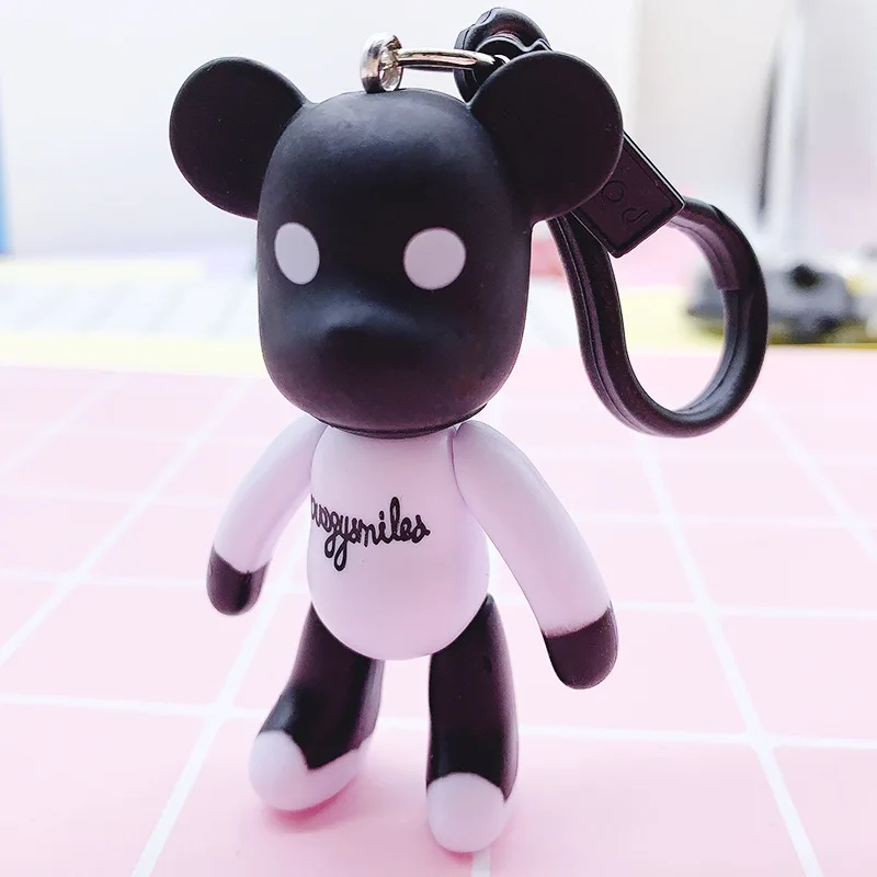 Bomgom мультфильм Popobe хмурый медведь плюшевый медведь милый брелок автомобильный брелок для ключей сумка Шарм Смола брелок Подвеска детская игрушка - Цвет: 20