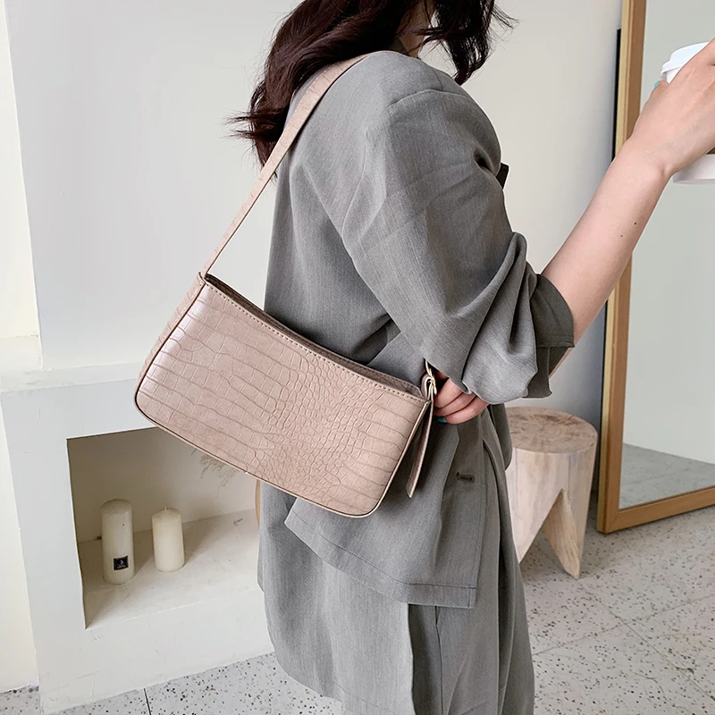 Женская маленькая сумка через плечо винтажная женская на молнии мессенджер в