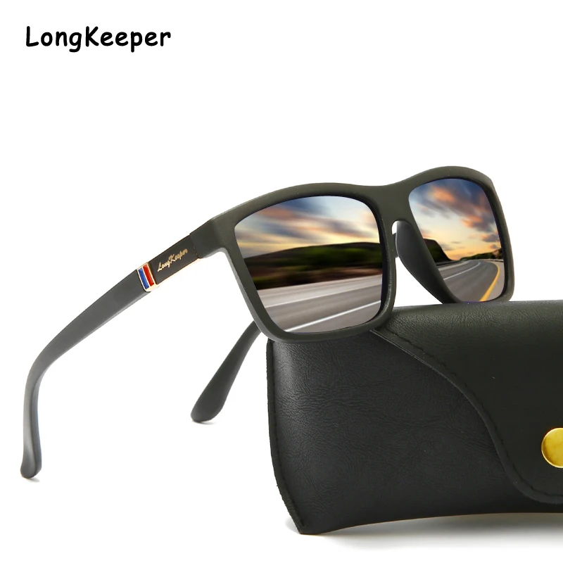 Длинные хранительские Квадратные Солнцезащитные очки для женщин мужские