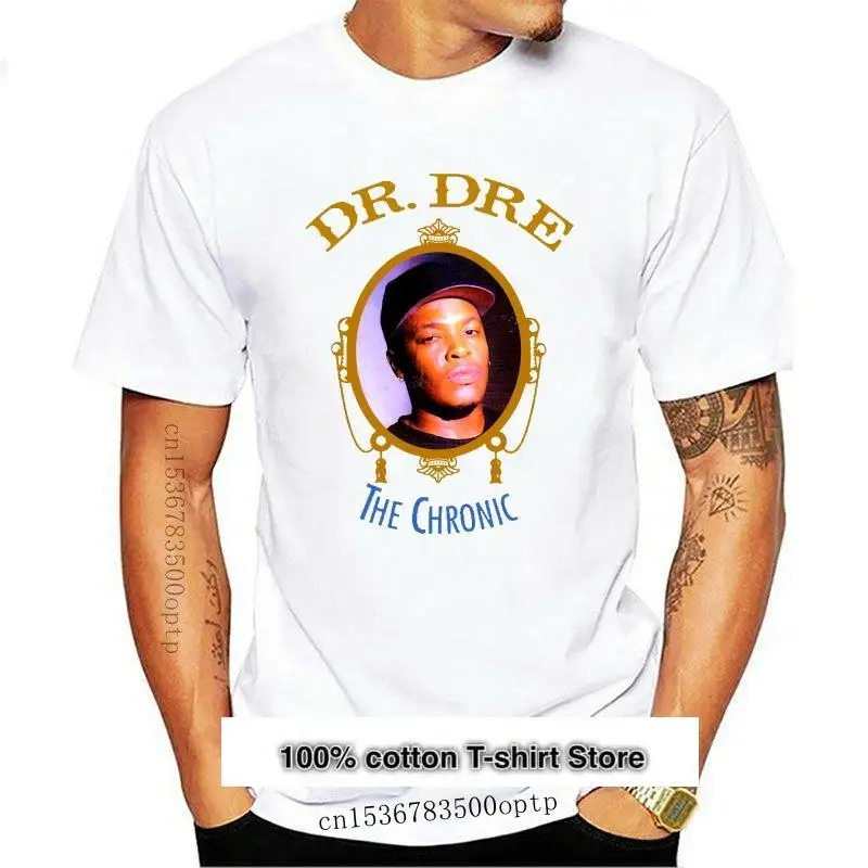 

Camisas de manga corta para hombre, camisa con estampado de cuello redondo, Dr Dre, The Chronic