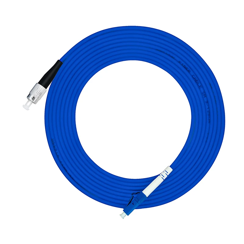 Внутренний бронированный 100 метров LC/PC-FC/PC 3 0 мм одномодовый 9/125 симплексный