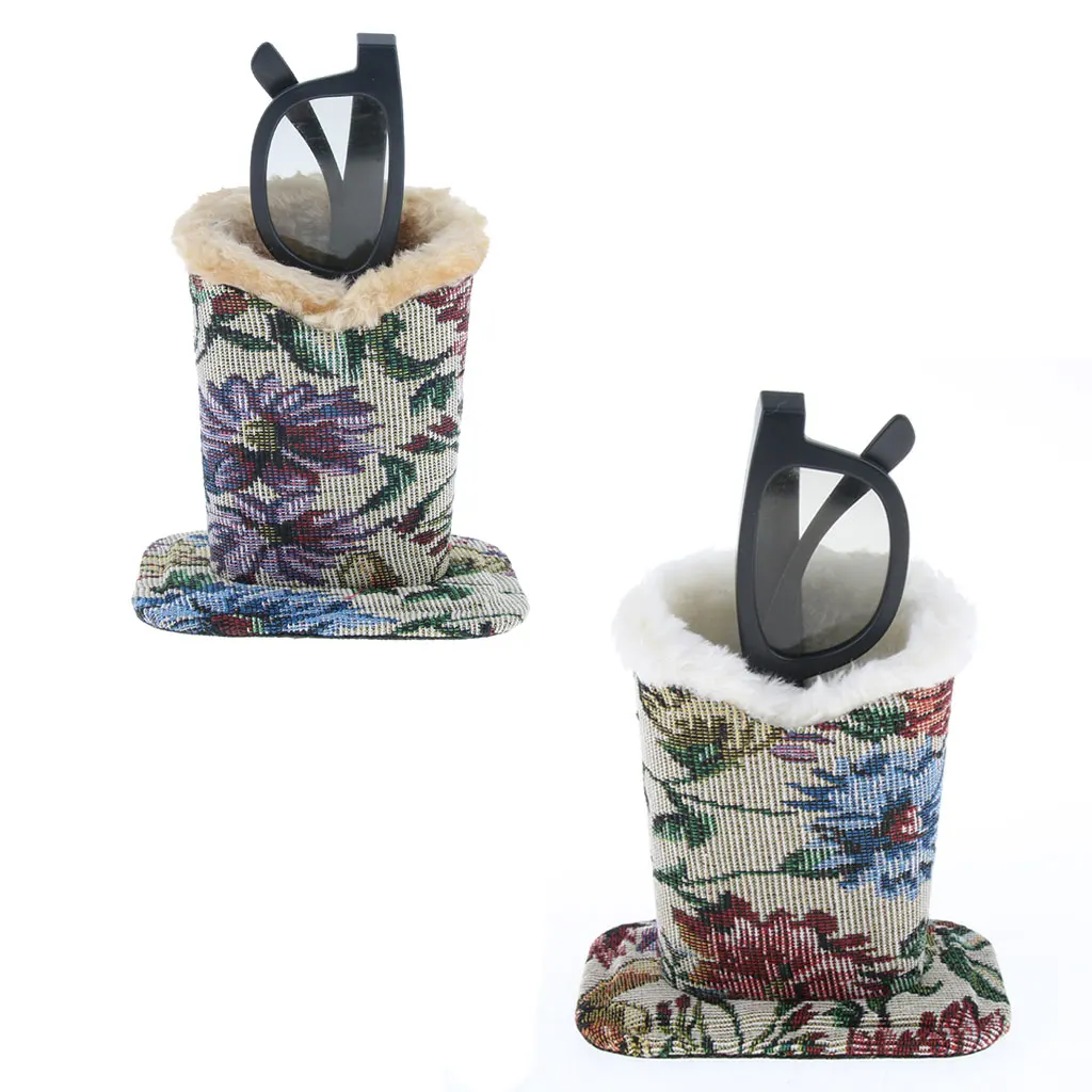 Чехол-подставка для очков из хлопка с плюшевой подкладкой | Корсеты и бандажи