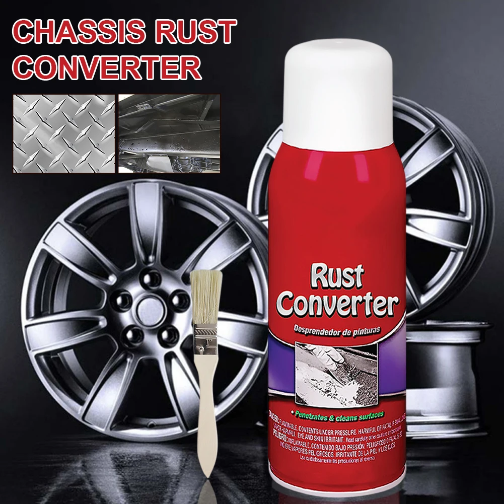 

100ml Car Anti-Rust Agent Chassis Rust Remover Multi Purpose Chassis Rust Converter Repair Iron Metal Surfaces Maintenance Clean