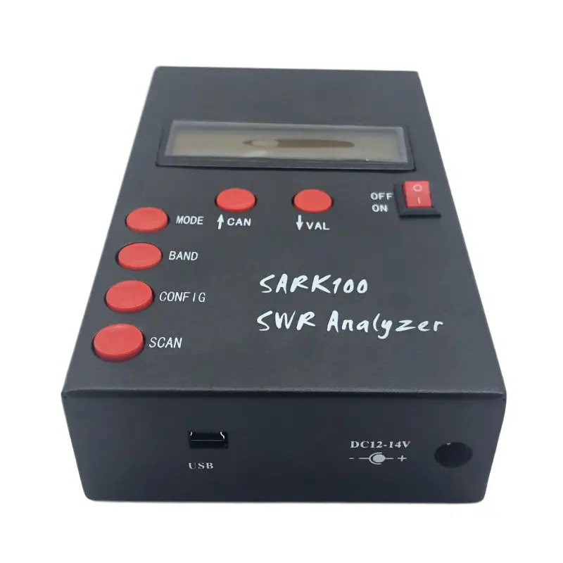 P82F 1-60MHz HF ANT SWR Antenna Analyzer Meter Standing Wave Tester for Ham Radio Impedance Capacitance Measurement | Компьютеры и