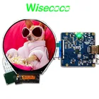 Wisecoco 3,4 дюймов 800x800 круглый схема IPS TFT ЖК-экран MIPI плата драйвера для Raspberry Pi дисплей DIY проект