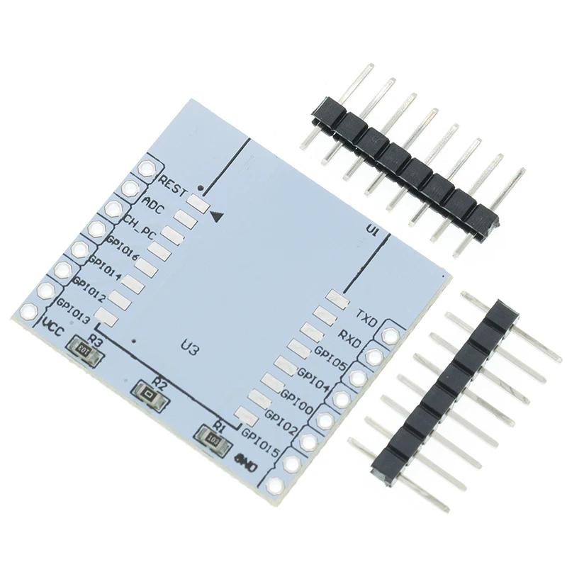 10 шт. ESP8266 серийный WI FI модуль адаптер пластина распространяется на ESP 07 12F 12E