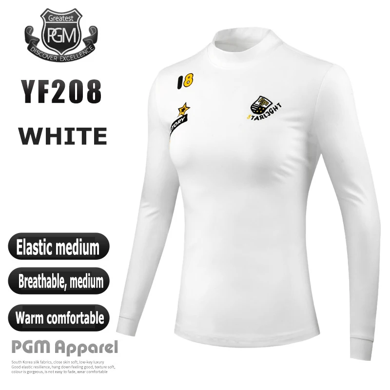 Женские футболки для гольфа CRESTGOLF с длинным рукавом Размеры S M L XL осенне-зимняя