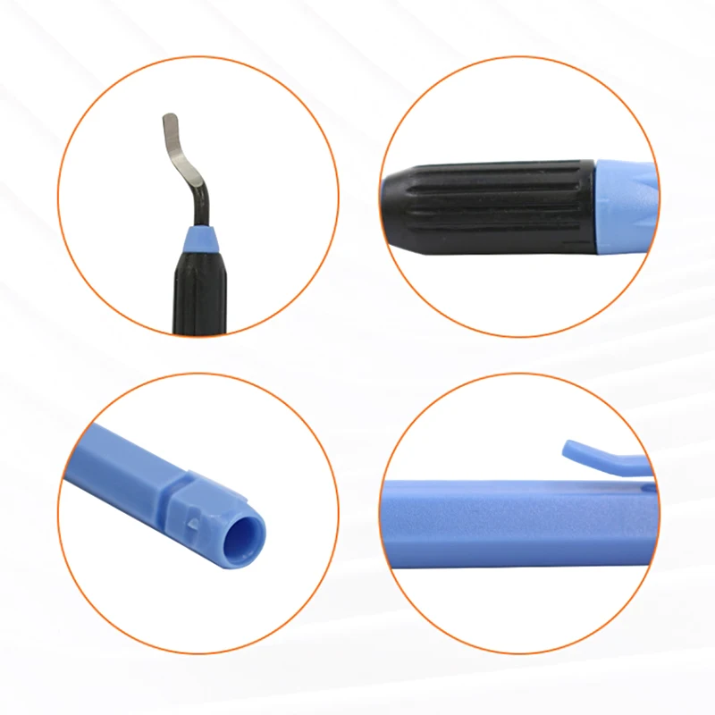 Набор инструментов для удаления заусенцев с ручкой комплект из 16 фрез