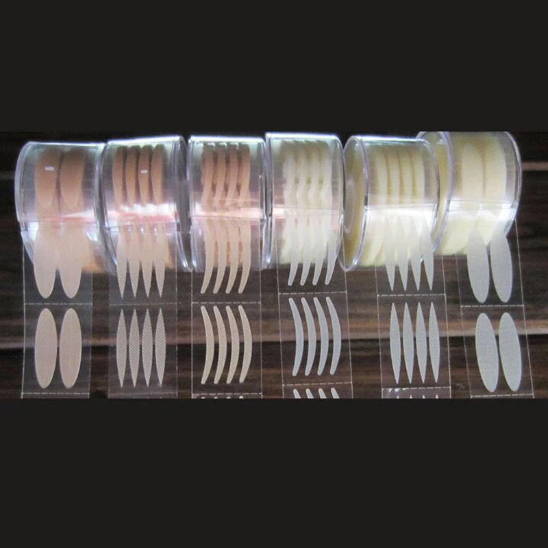 

300/600Pcs Eyes Make Up Eyelid Sticker Double Eyelid Tape Fold Self Adhesive Stickers Makeup Invisible Tool