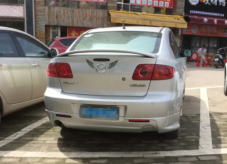 Спойлер для заднего багажника Mazda 3 2004 2013 спойлер высококачественный спортивный