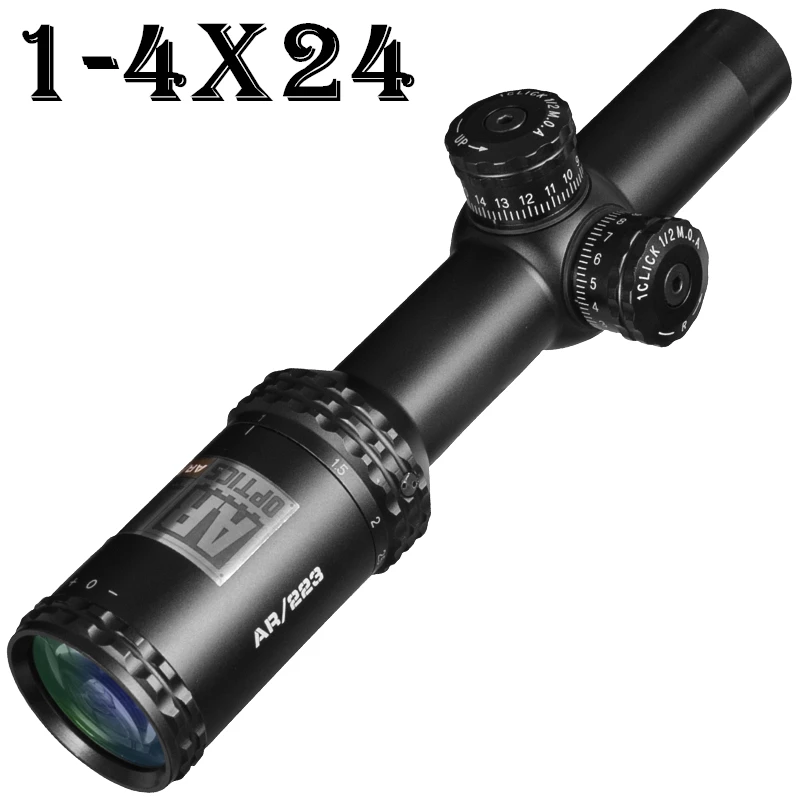 1-4x24 AR оптика Drop Zone-223 сетка 4,5-18x40 тактический прицел с целевыми башенками охотничьи прицелы для снайперской винтовки