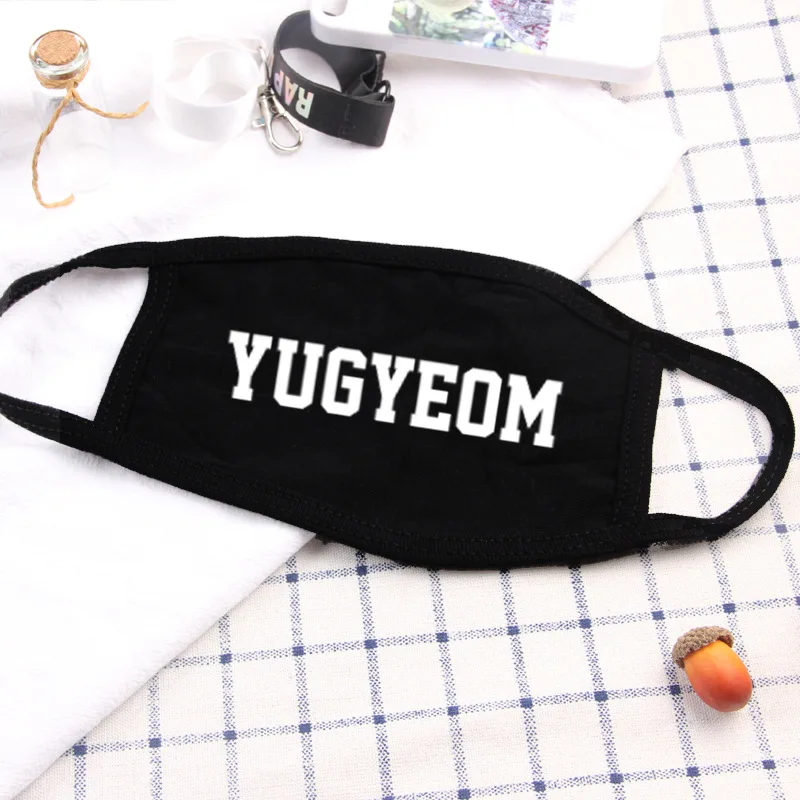 Got7 альбом волчок Lullayb Пылезащитная хлопковая маска для лица Bambam JINYOUNG MARK JACKSON yugyyeom унисекс маска LJJ681 - Цвет: YUGYEOM