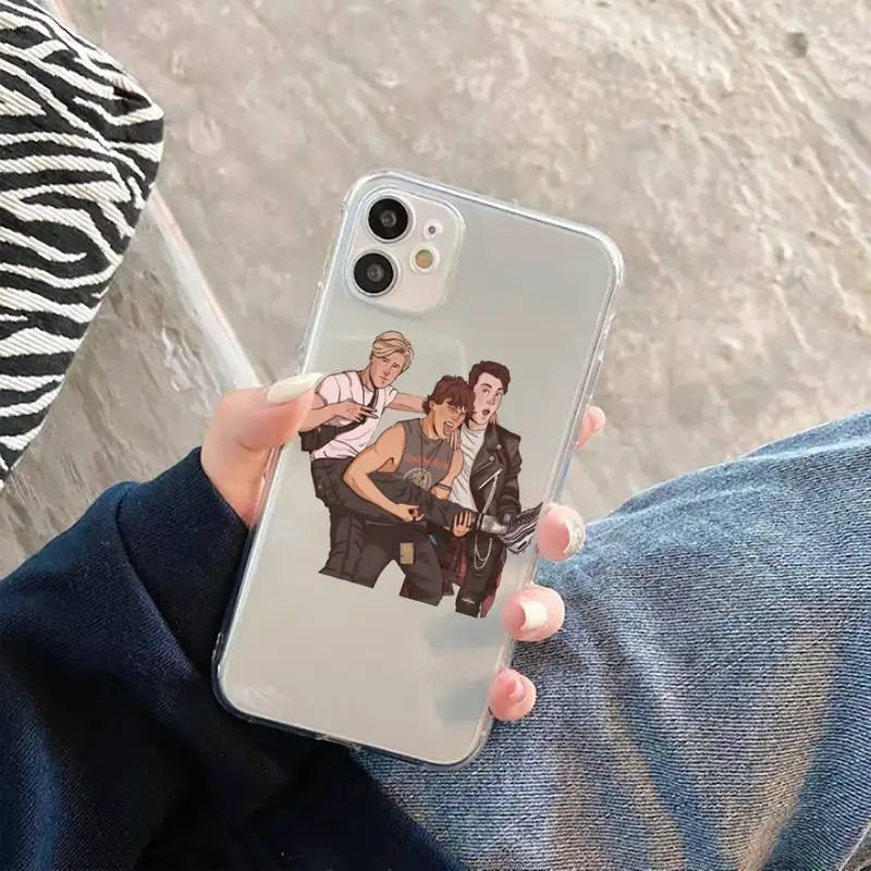 

Julie and the Phantoms Sunset Phone Case Transparent Clear for iPhone 11 12 mini pro XS MAX 7 8 6 6S Plus X 5S SE 2020 XR