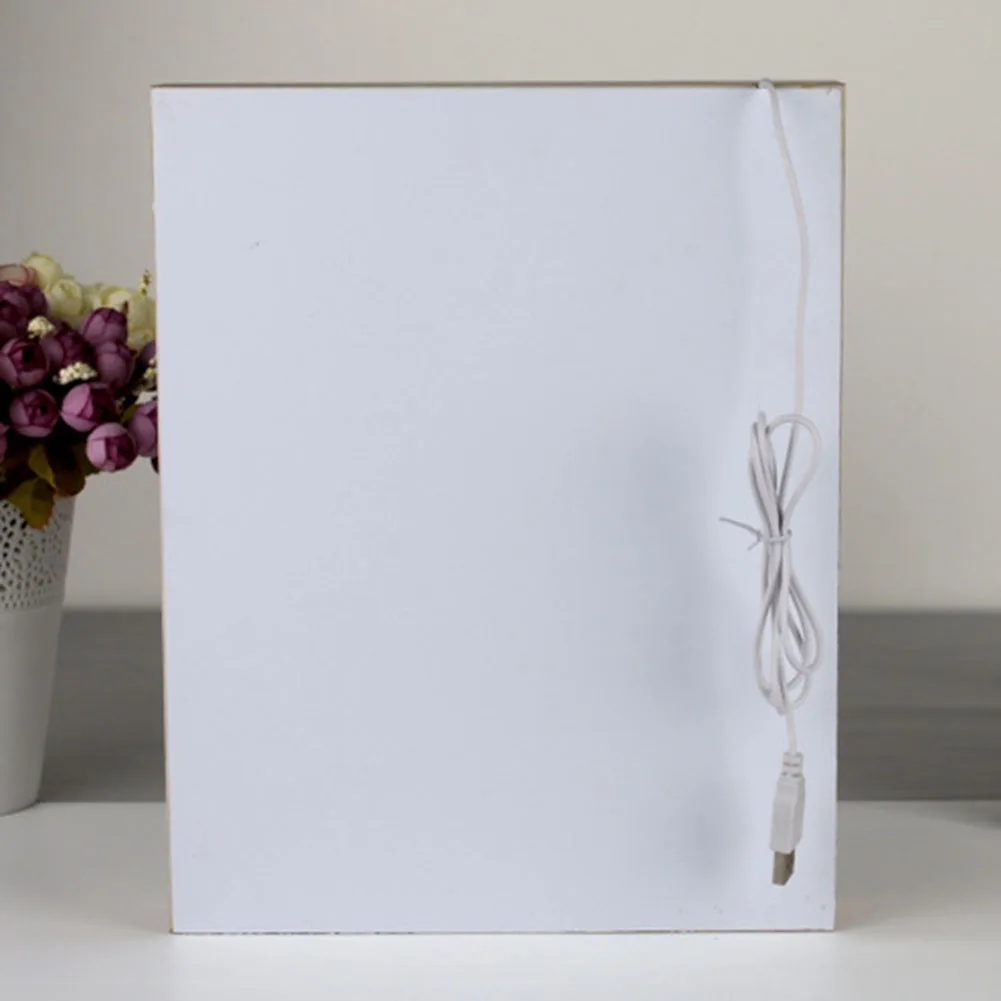 Портативный Хэллоуин Мода 3D лампа Papercut резьба USB Ночник декор для спальни | Дом и