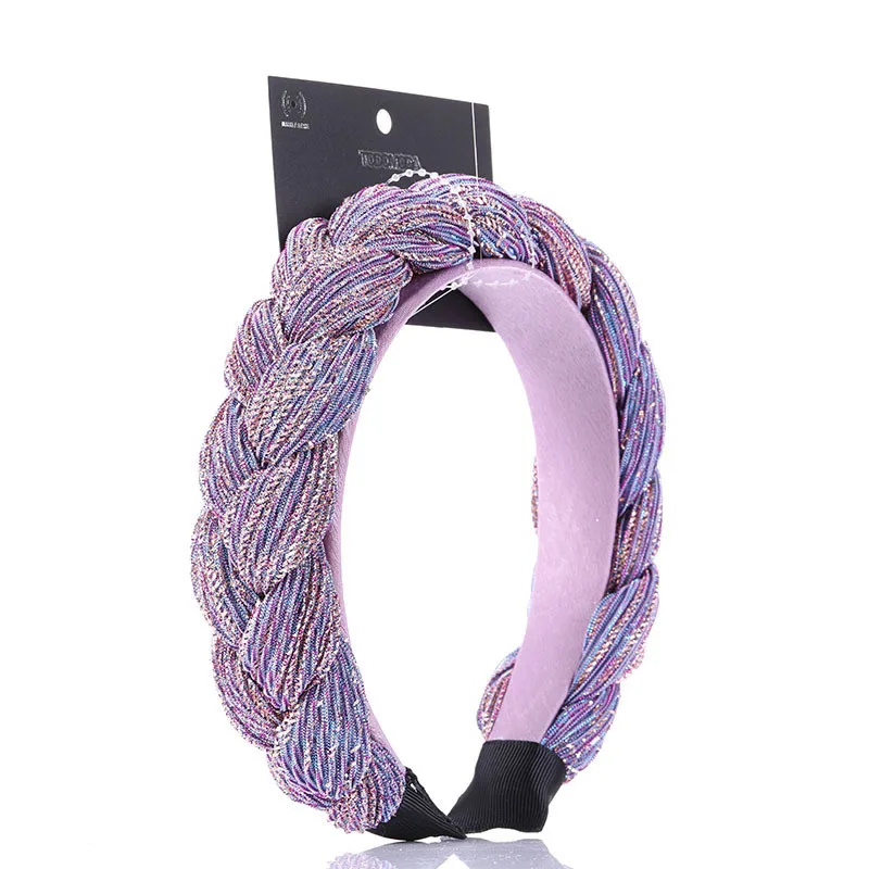 Бесплатная доставка Модные cкручивание плетение волос Twist weaving женские повязки