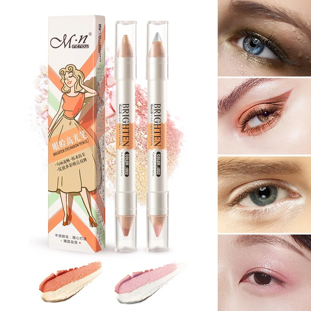 

Double Head Lying Silkworm Pen Eye And Face Brightening Waterproof Lasting Cosmetic