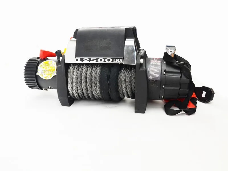 

Winch Waterproof IP68 Nylon 12500lbs Winch for Jeep Wrangler JK JL Tow truck winch Offroad accessories