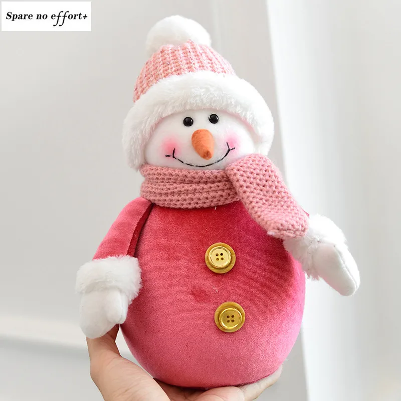 Рождественская Кукла-снеговик декоративное отельное Шторные 2021 Новый год